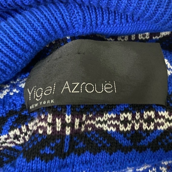 Yigal Azrouel Fair Isle open cardigan sweater - Picture 6 of 7